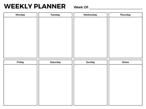 Week Plan 的图像结果