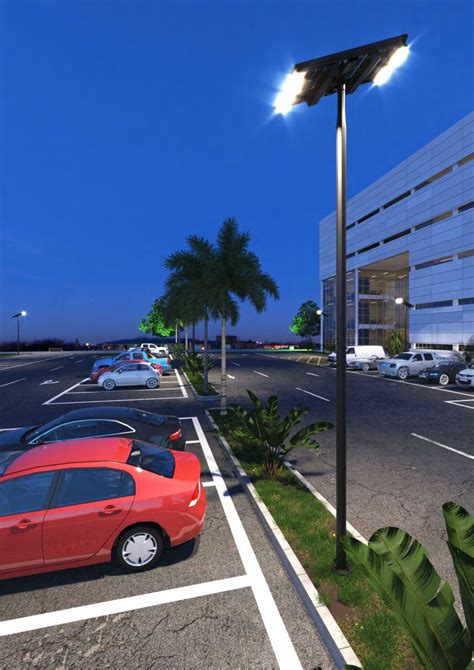 Model AE5 Solar Lights For Car Parks – Leadsun Lighting India | SMART ...
