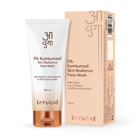 Ayuga 5% Kumkumadi Skin Radiance Face Wash with Saffron & Lotus ...