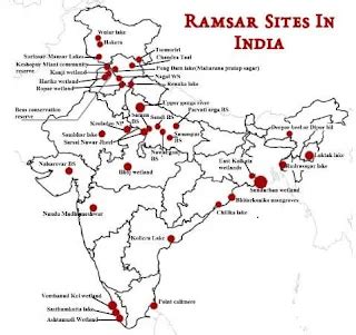 Ramsar Wetland Sites in India