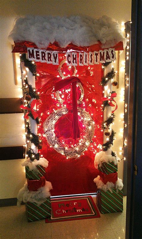 Christmas Office Door Decorating Contest Ideas - Office Furniture Ideas