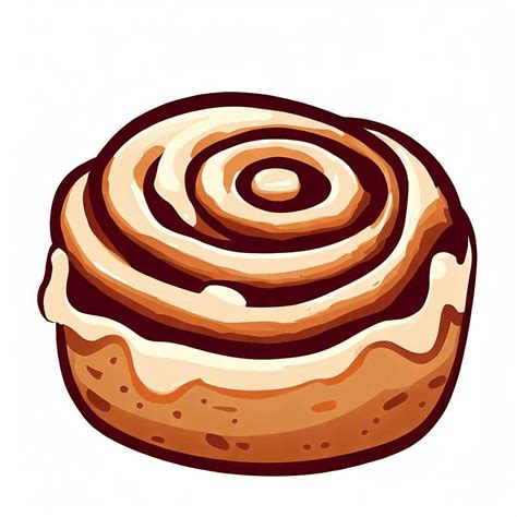 Cinnamon Roll Clipart Free Download - ClipartWorld
