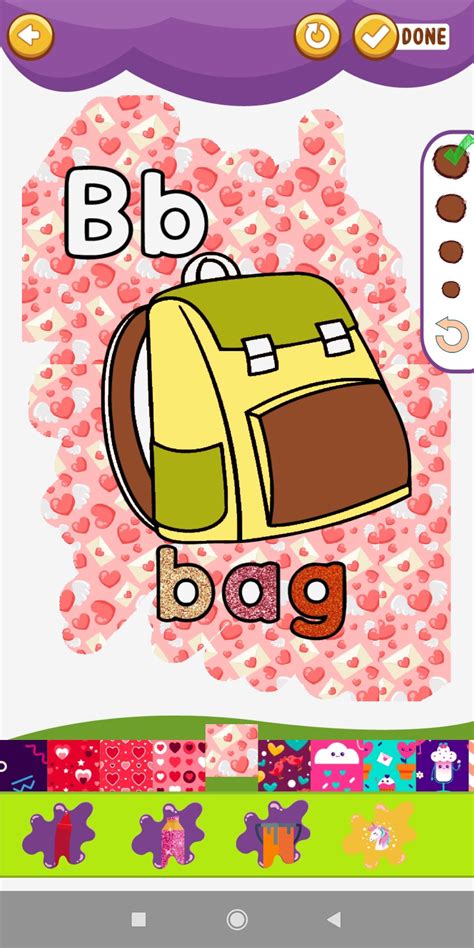 Coloring Glitter Alphabets ABC APK for Android Download