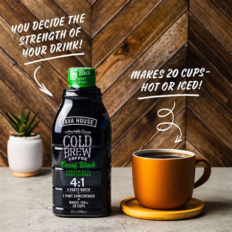 Decaf Cold Brew 4:1 Concentrate – Java House