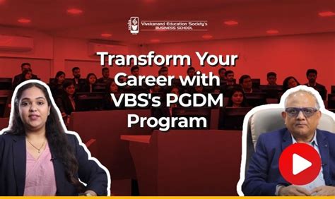 Vivekanand Business School - Best Institute for PGDM Programs