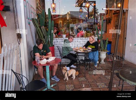Melrose Avenue, Los Angeles, California, United States of America Stock ...