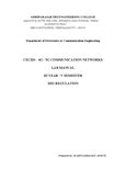 4G/5G Communication Network - CEC331 - Studocu