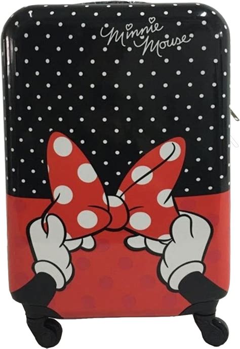 Buy Disney Minnie Mouse Luggage Hard Side Tween Spinner Rolling ...