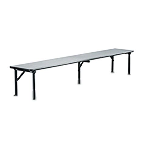 Midwest Folding 12"x72" Utility Table Riser Shelf, Laminate | StageDrop