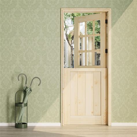 Amazon.com: Interior Dutch Door Slab, 36" x 80", Universal 9 Lite ...