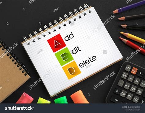 4,513 Delete Notepad Images, Stock Photos & Vectors | Shutterstock