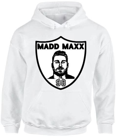 RAIDERS MAXX CROSBY 'MADD MAXX' HOODIES BRAND NEW SM-3X LIMITED STOCK! | eBay