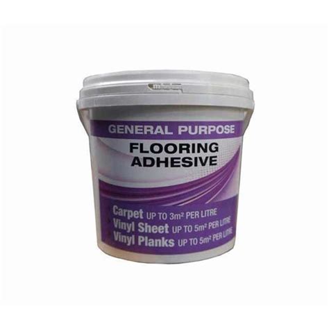 Glue Vinyl Flooring Adhesive for Hi-Grab Plank and Sheet Vinyl 1 Ltr