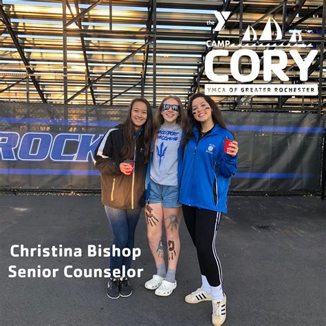 YMCA Camp Cory | Congratulations Christina Bishop, Senior Counselor for ...