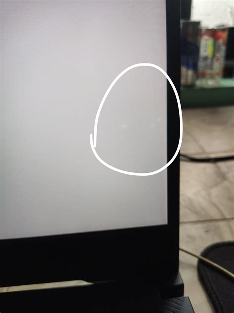 Wiped LCD-monitor with toilet paper that caused bright spots : r/fixit