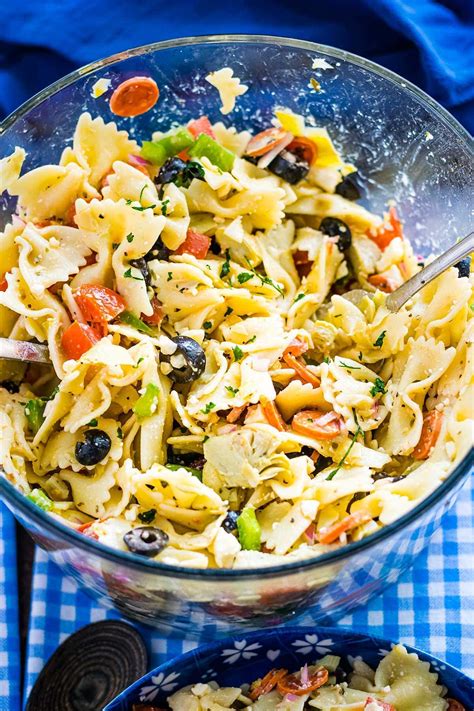 Pasta Salad Artichokes Olives Feta at Teresa Hooker blog