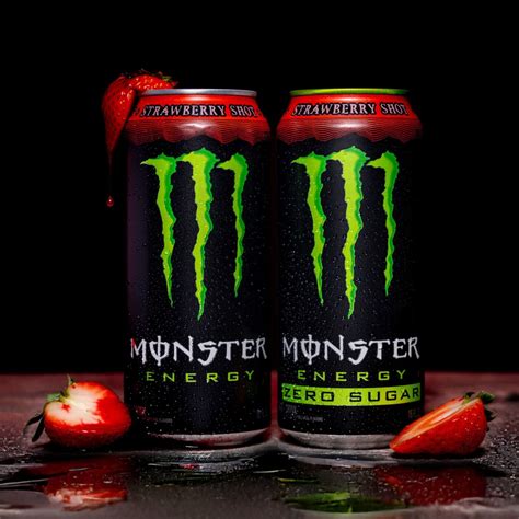 Monster Energy introduces new Strawberry Shot