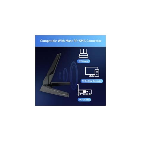 XLQJVPO WiFi 6e 7 Antenna 2T2R Dual Band Moving Antenna India | Ubuy
