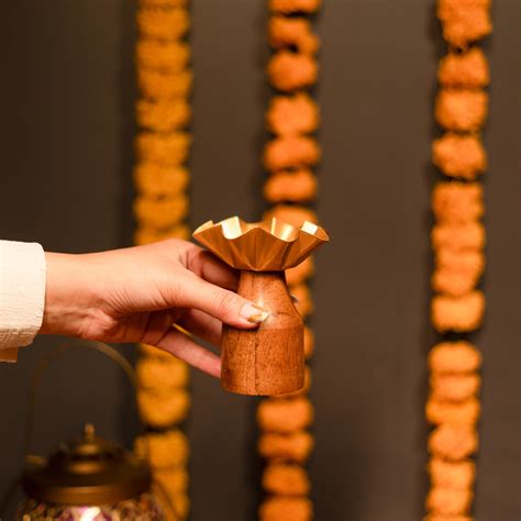 Rustic bloom tealight holder - set of 2 – https://artecasa.in/