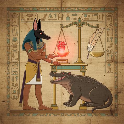Ammit: The Terrifying Devourer of the Dead in Egyptian Mythology - Mythical ArchivesMythical ...
