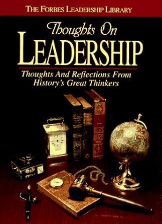 Buy Thoughts on Leadership (Forbes Leadership Library) Book Online at ...