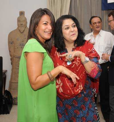 Archana Dalmia Gujral during Cocktail reception in honour of Robert F ...