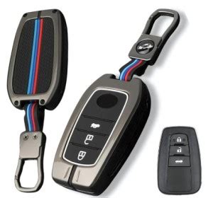 Auto MT Metal Key Cover Toyota Fortuner,Innova Hycross, Invicto, 3 ...