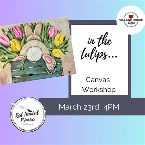 Bunny Butt Paint and Sip at Village House Coffee, Village House Coffee ...