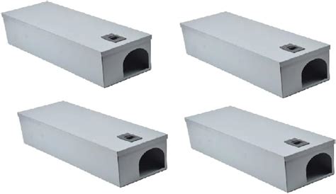 Rodent Bait Station Roda Box Rat Bait Station Powder Coated Mild Steel ...