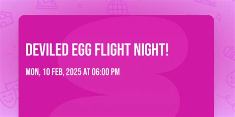 Deviled Egg Flight Night! , 14815 Union Ave SW, Lakewood, WA, 10 ...