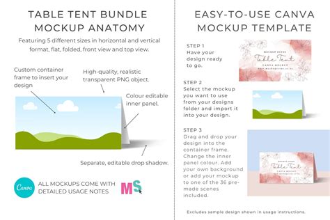 How to Design a Table Tent in Canva: Easy Step-by-Step Guide