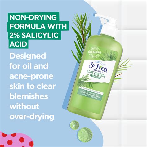 St. Ives Acne Control Face Cleanser Skin Care with India | Ubuy