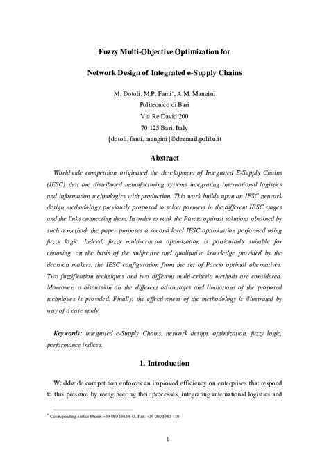 Image result for Multi-Objective Optimization Using Fuzzy Programming