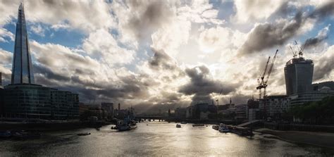Wallpaper : sunlight, London, city, cityscape, reflection, sky, skyline, skyscraper, evening ...