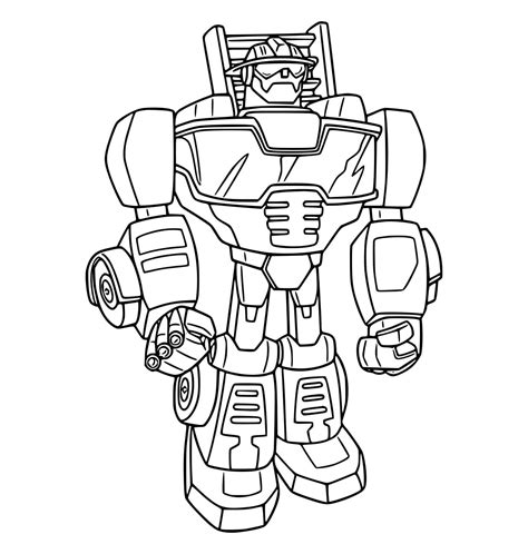 Transformers Rescue Bots Ausmalbilder | Malvorlagen Transformers Rescue ...