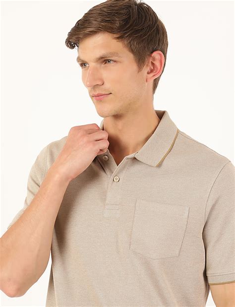 Buy Modal Mix Plain Collar Neck T-Shirt at Marks & Spencer
