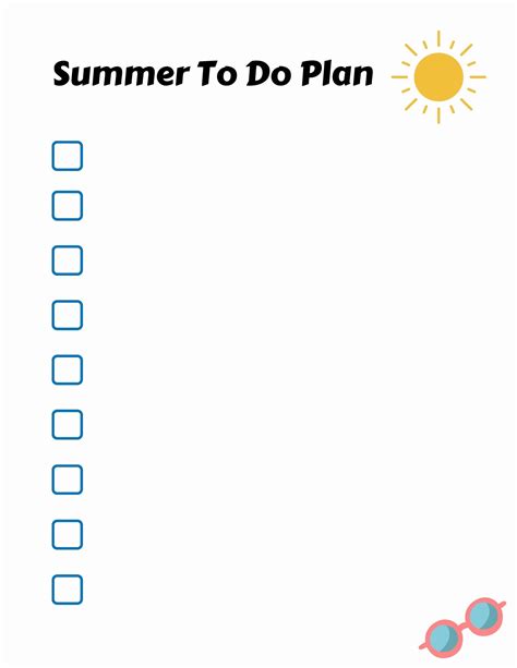 Summer Holiday Planner - Etsy UK