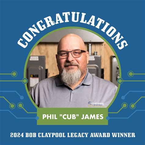 It is with great pride that we announce Phil "Cub" James as the ...