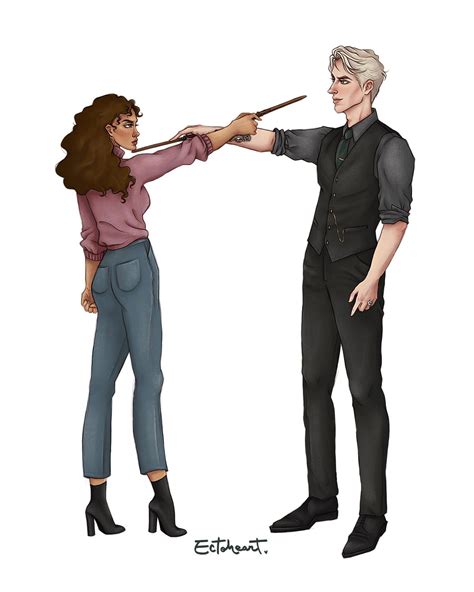 Malfoy And Hermione Fan Art
