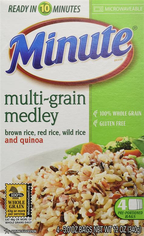 Amazon.com: Minute Brown Rice, Instant Brown Rice for Quick Meals, 14 ...