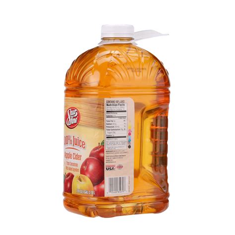 Apple Cider Nutrition Facts Label at Archie Beamont blog
