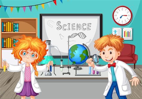 Science Class Cartoon 的图像结果