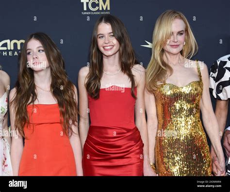 Hollywood, USA. 27th Apr, 2024. Nicole Kidman and daughters Sunday Rose ...