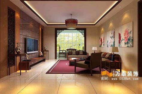 中式风格三居室120平米11.2万-云门世泰园装修案例-潍坊房天下家居装修网