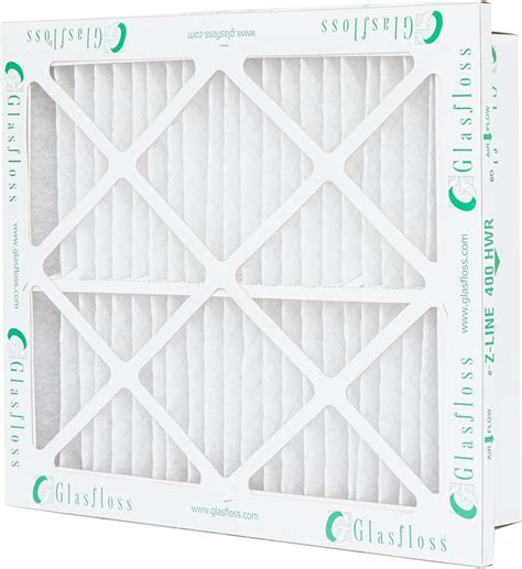 Glasfloss ZL 20x25x4 MERV 10 Air Cleaner Filter (400 HWR) replacements ...
