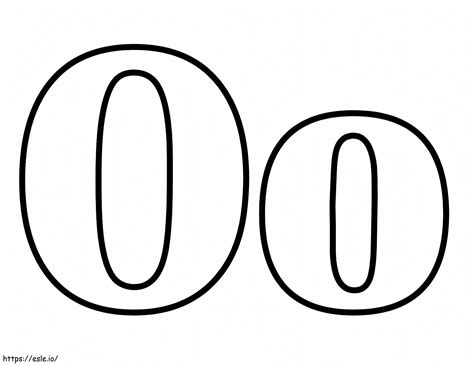 O Bubble Letters Printable