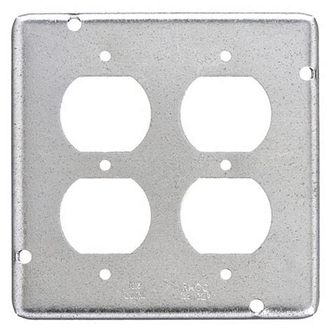 RACO, 2 Gangs, Open, Electrical Box Cover - 3LT01|979 - Grainger