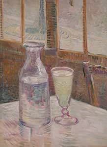 Still Life with Glass of Absinthe and a Carafe, 1887 - Vincent Van Gogh ...