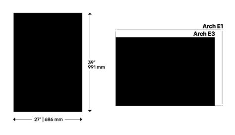 Arch D Paper Dimensions & Drawings | Dimensions.com