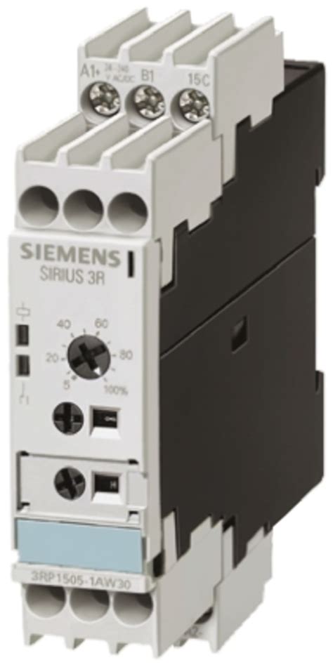 3RP2505-2AW30 Siemens | Siemens 3RP25 Series DIN Rail Mount Timer Relay ...